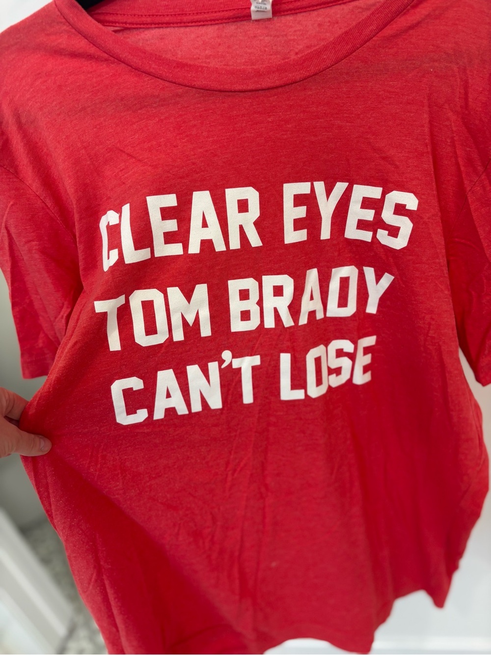 Patriots barstool graphic tee - Tom Brady